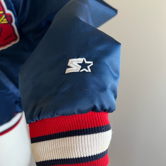 Vintage Atlanta Braves Satin Jacket - Picture 3 of 7